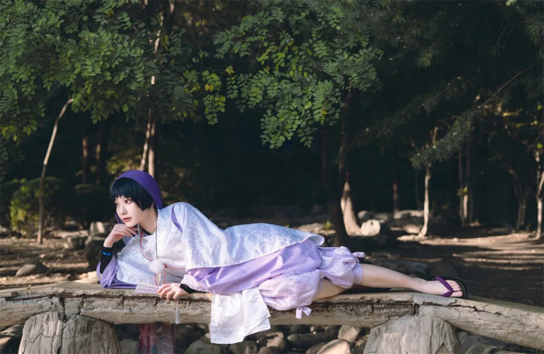 《原神》白散cosplay-绝对领域