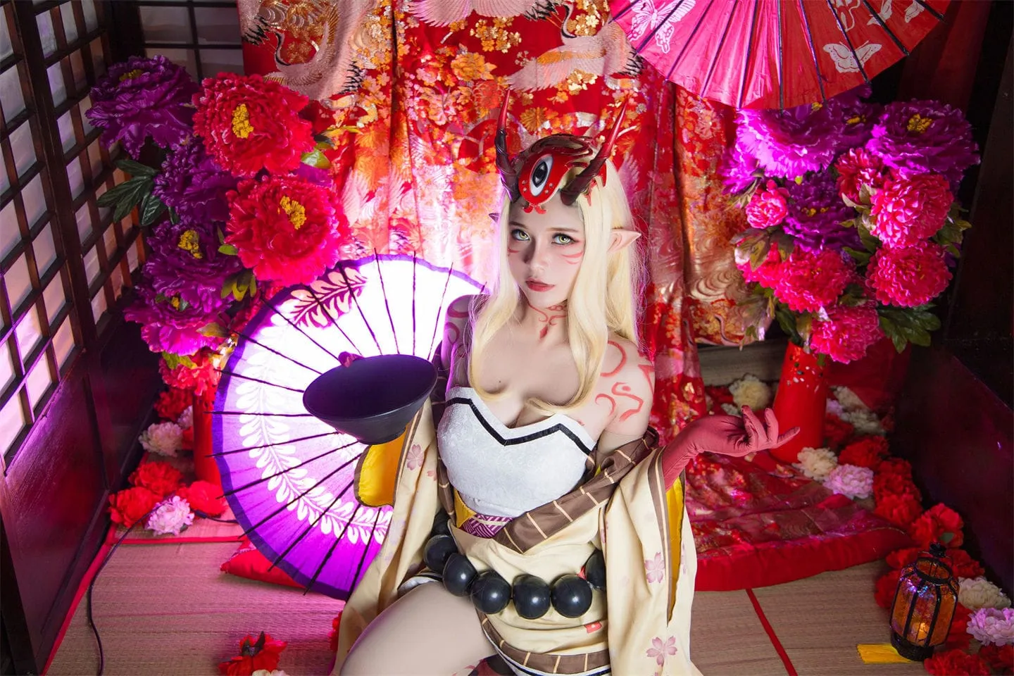 FGO 茨木童子cosplay-绝对领域