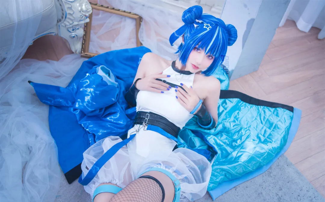 《游戏王》邪恶双子璃拉cosplay-11