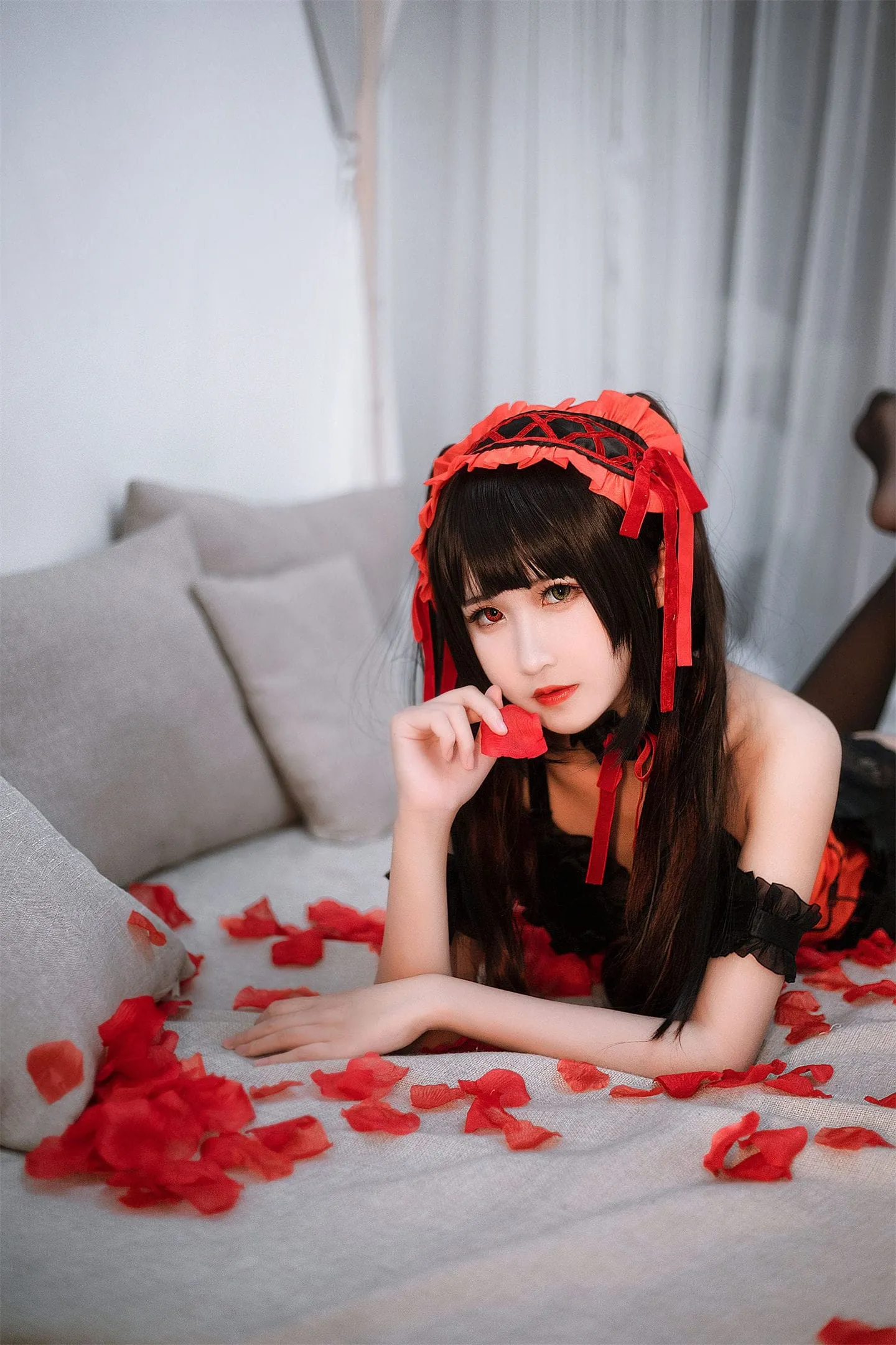 约会大作战 时崎狂三2cosplay-绝对领域