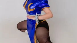 街头霸王 春丽性感cosplay-绝对领域