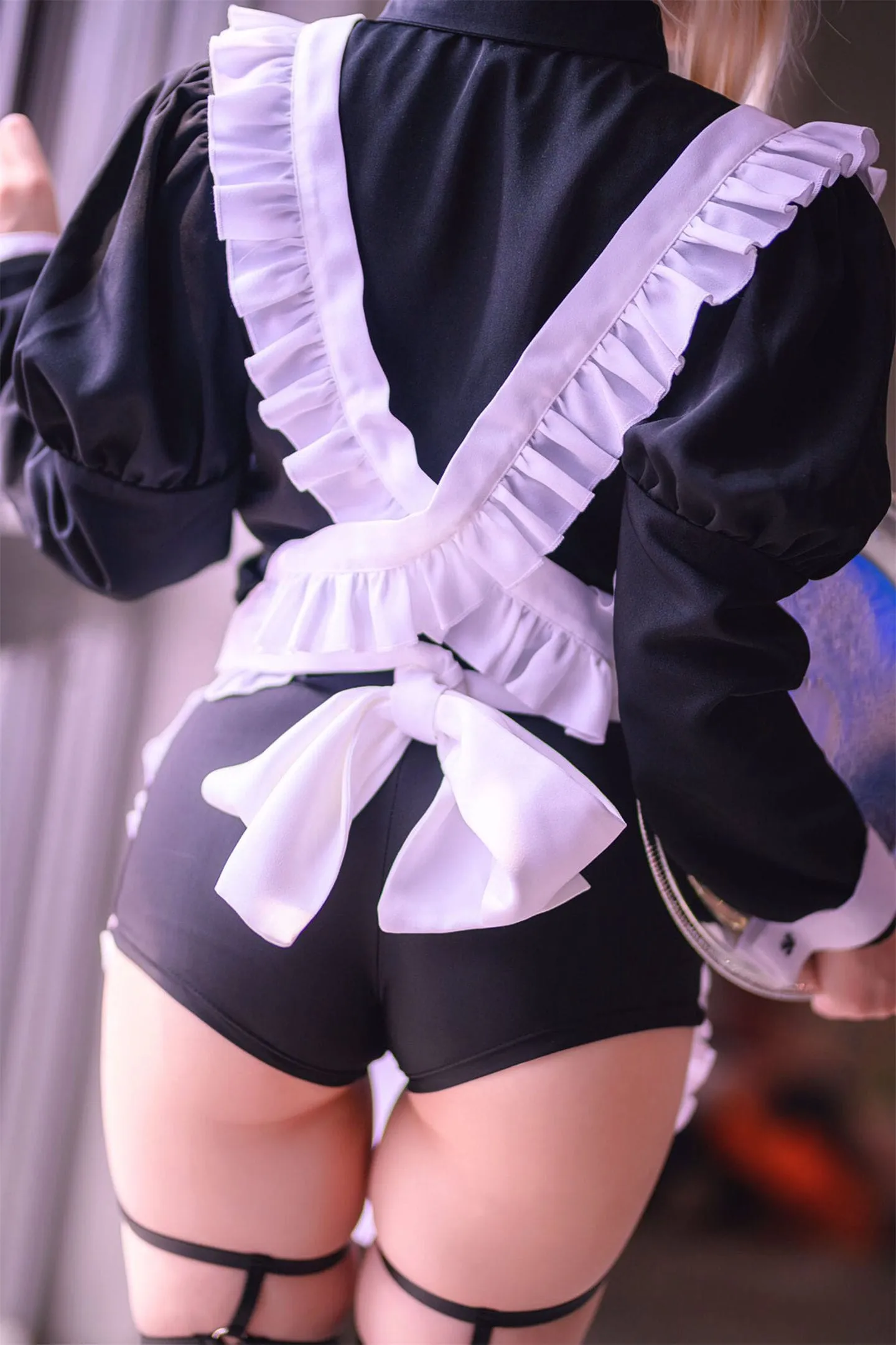 FGO 阿尔托莉雅女仆黑呆cosplay-绝对领域