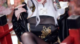 《nikke:胜利女神》白兔cosplay-绝对领域