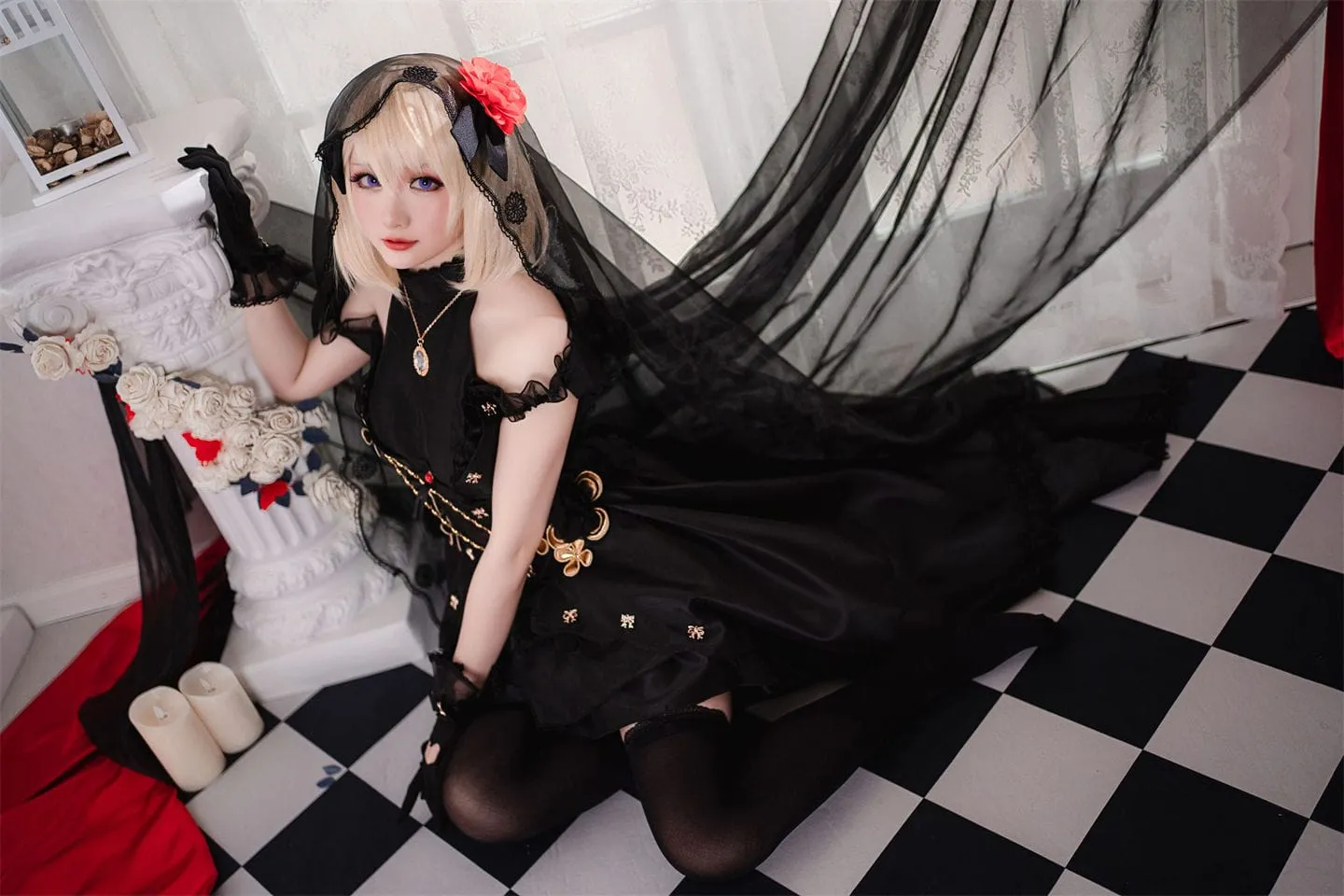 碧蓝航线 Z23婚纱cosplay-绝对领域