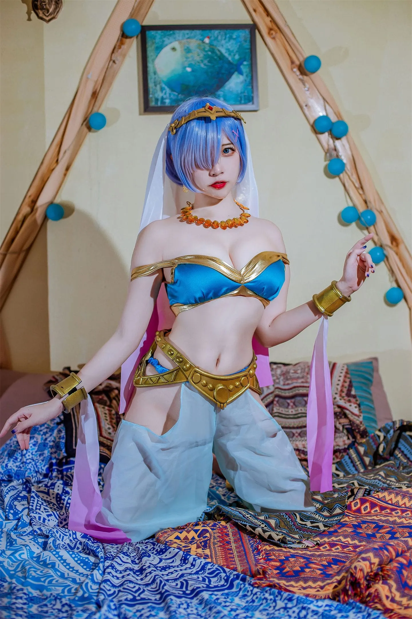 从零开始的异世界生活 蕾姆cosplay-绝对领域