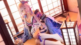阴阳师 以津真天cosplay-绝对领域