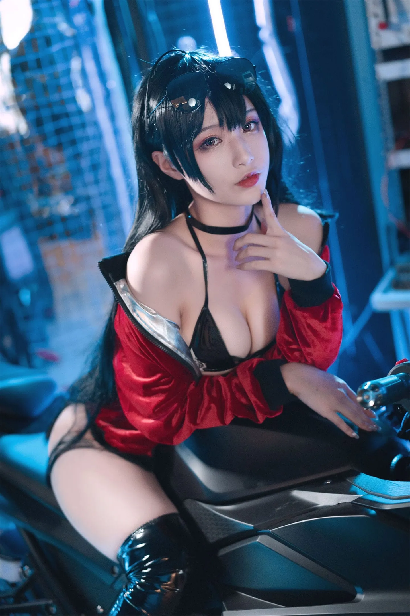 碧蓝航线 大凤机车女郎cosplay-绝对领域