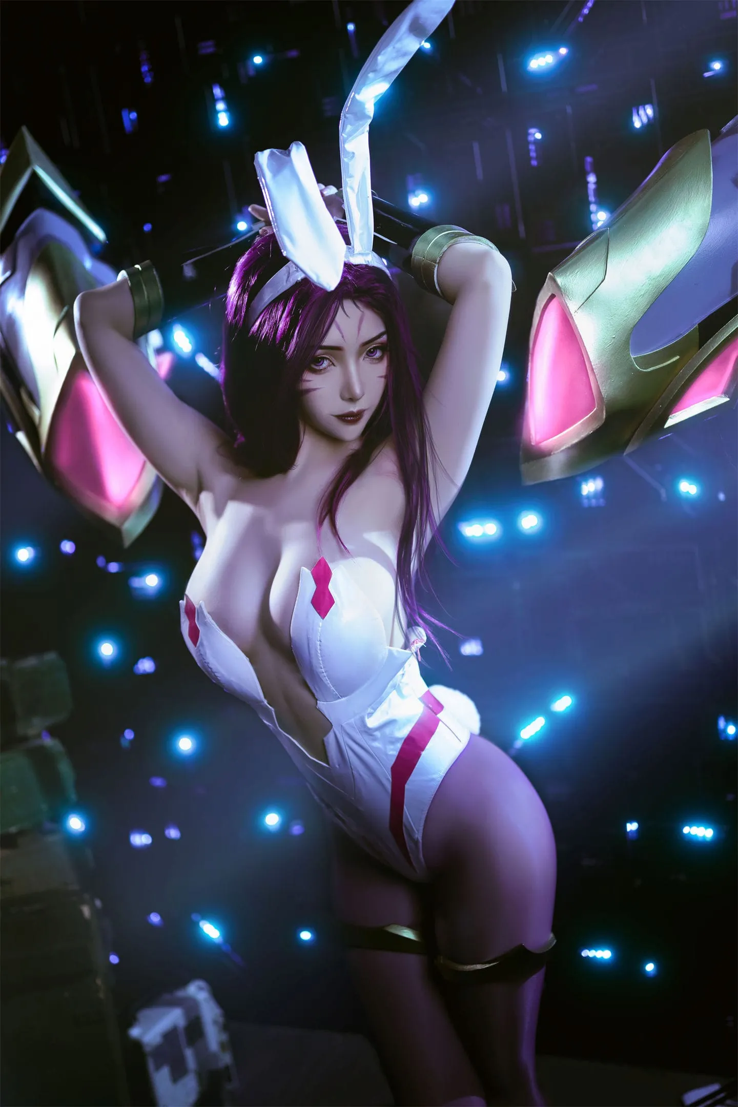 英雄联盟 卡莎cosplay-绝对领域