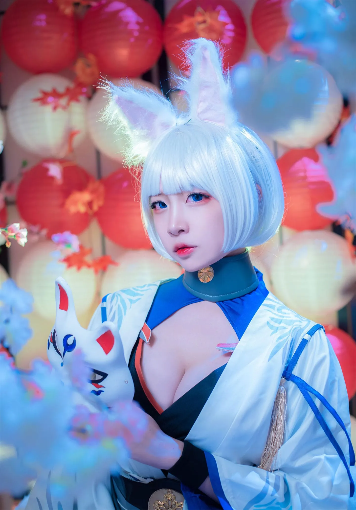 碧蓝航线 加贺cosplay-绝对领域