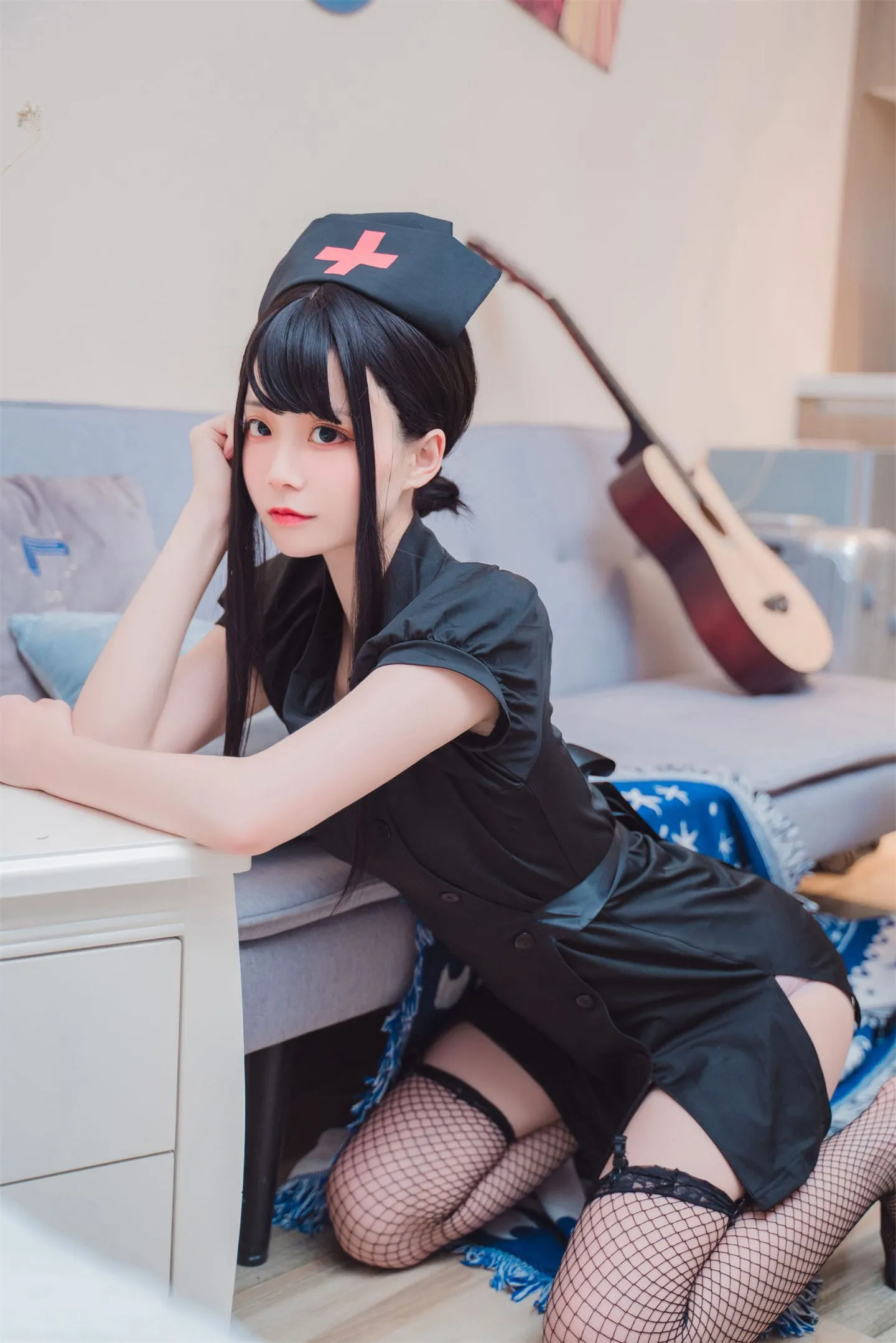 护士性感黑丝cosplay-绝对领域