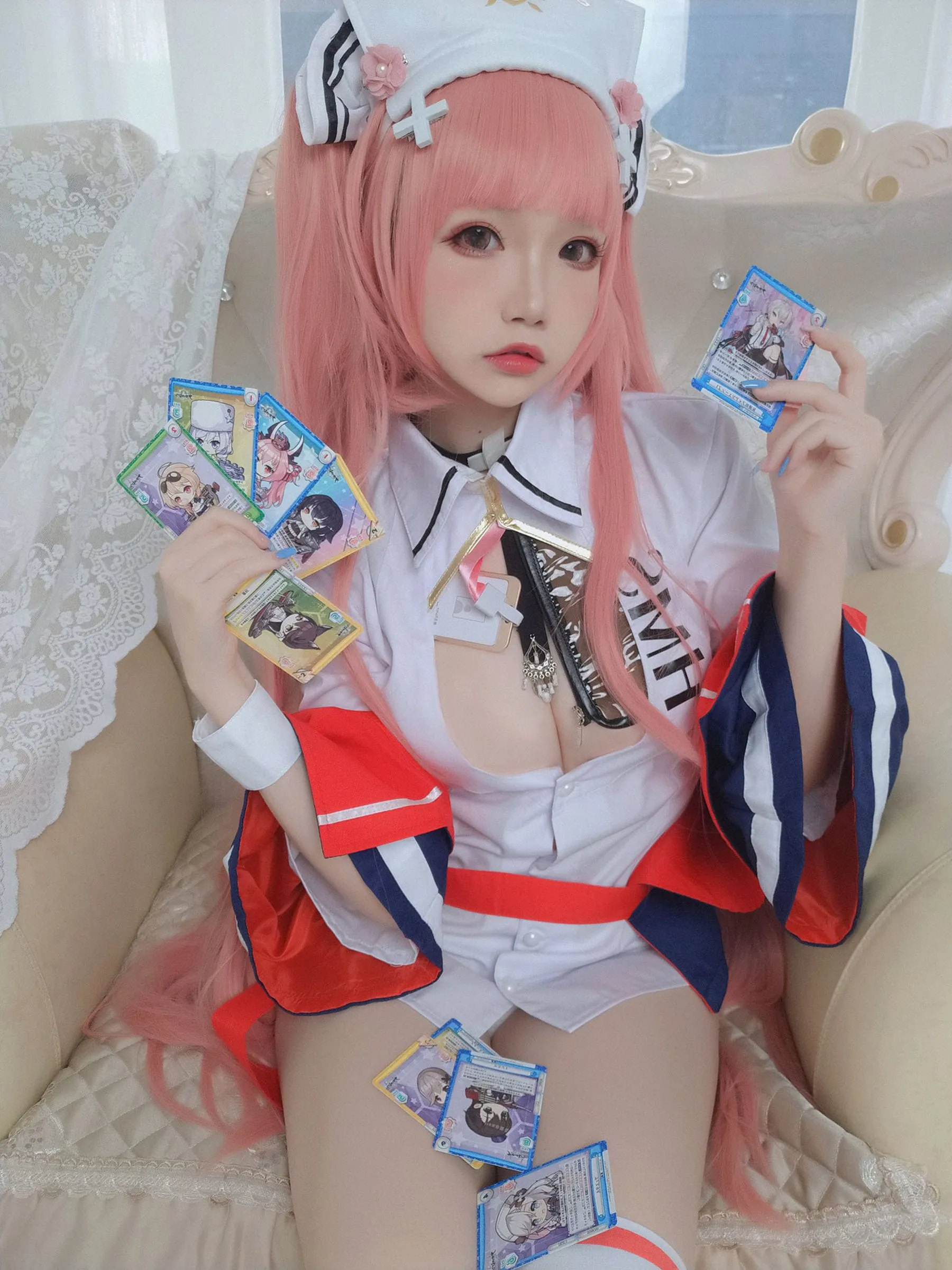 碧蓝航线 英仙座护士cosplay-绝对领域