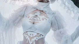 尼尔机械纪元 2B婚纱2cosplay-绝对领域