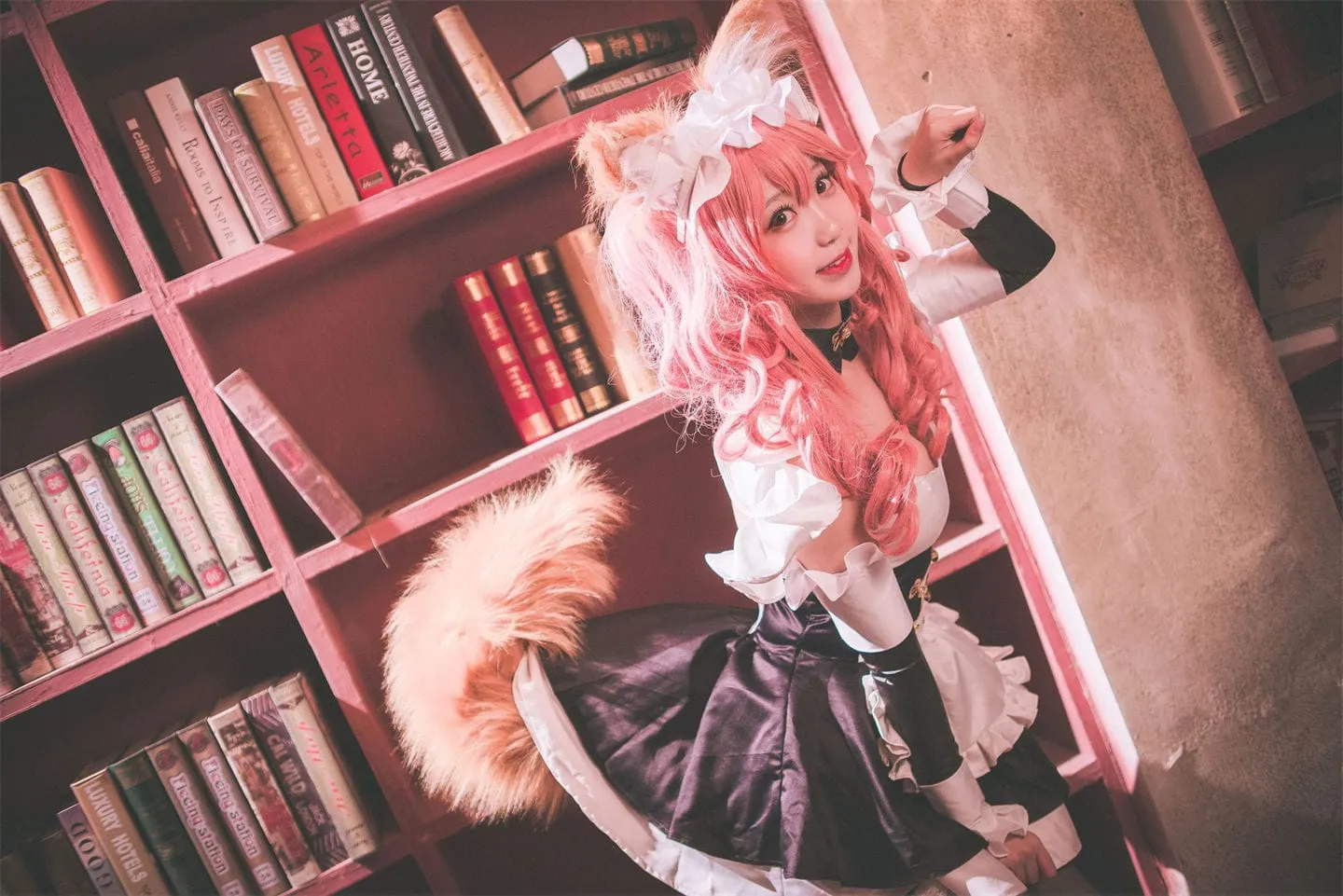 FGO 玉藻前女仆装cosplay-绝对领域