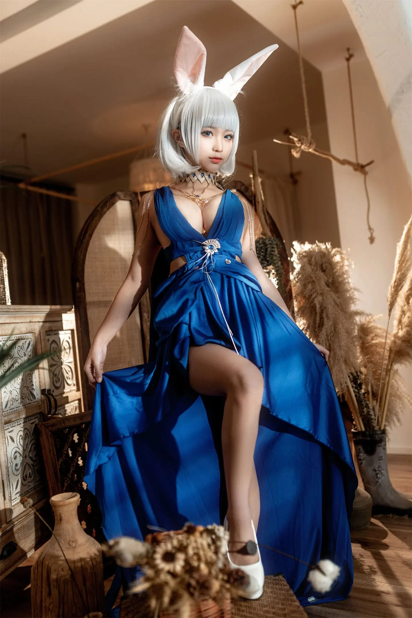 碧蓝航线 加贺礼服cosplay-绝对领域