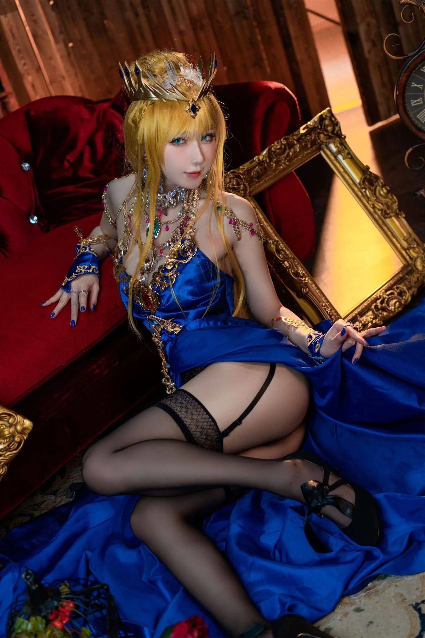 FGO 白枪呆阿尔托莉雅COS-绝对领域