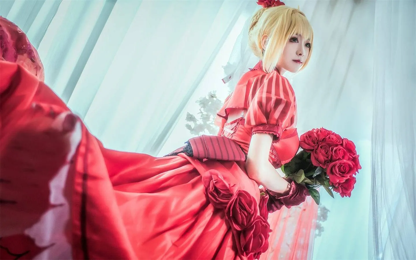 FGO 尼禄cosplay-绝对领域