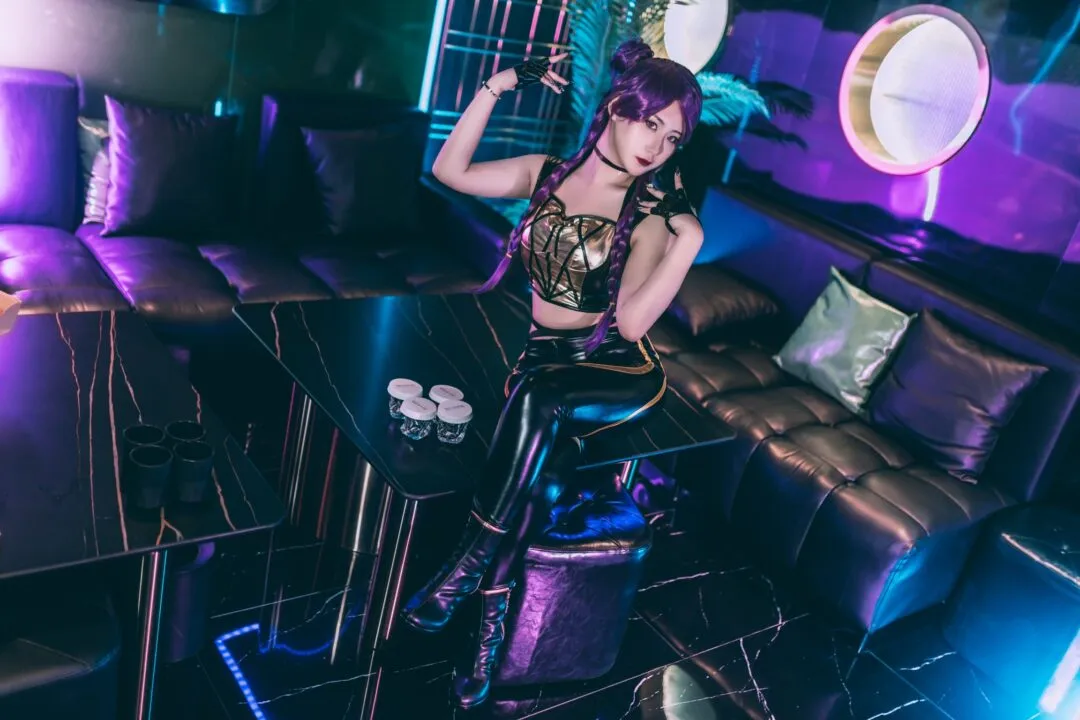 英雄联盟KDA 卡莎cosplay-1