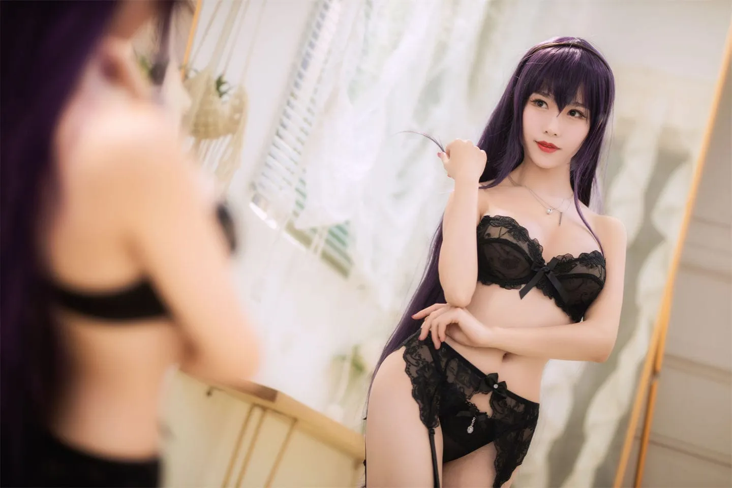 路人女主的养成方法 霞之丘诗羽cosplay-绝对领域