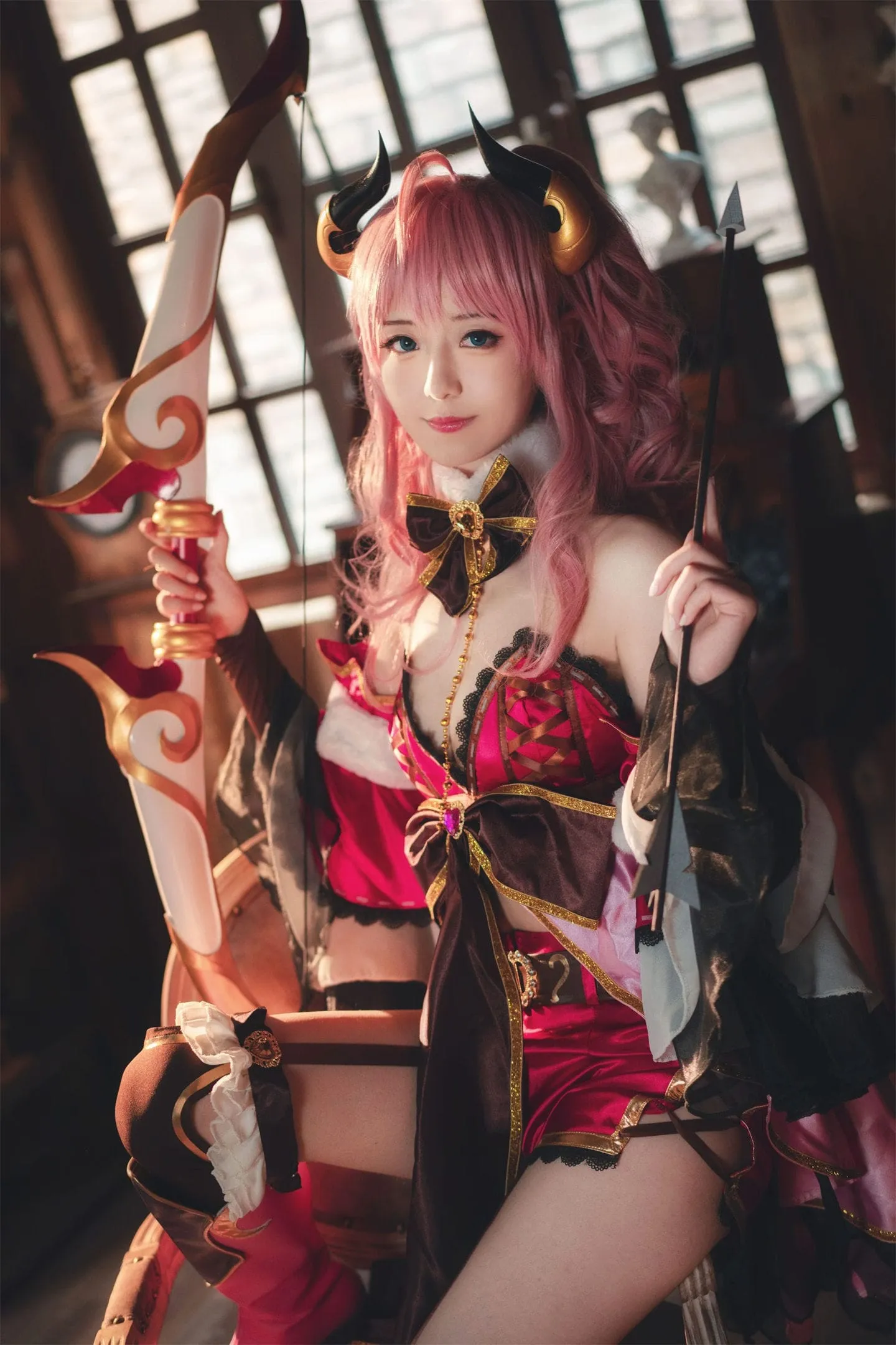 公主链接 铃奈cosplay-绝对领域