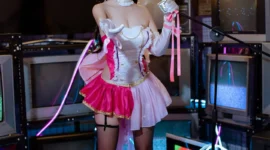 碧蓝航线 爱宕打歌服cosplay-绝对领域