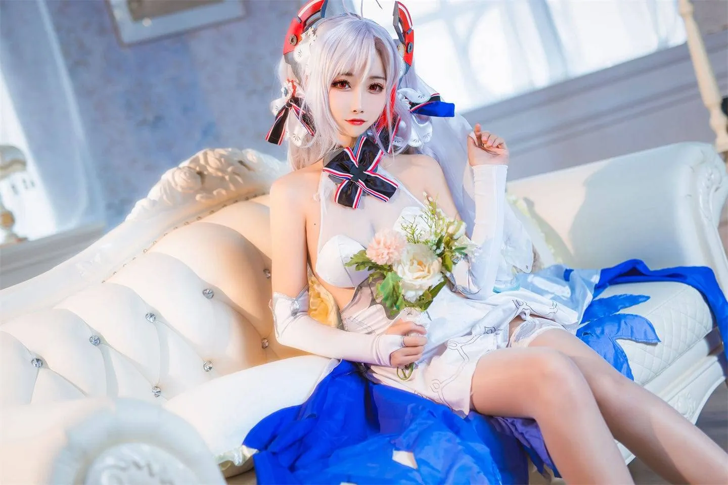 碧蓝航线 欧根亲王cosplay-绝对领域