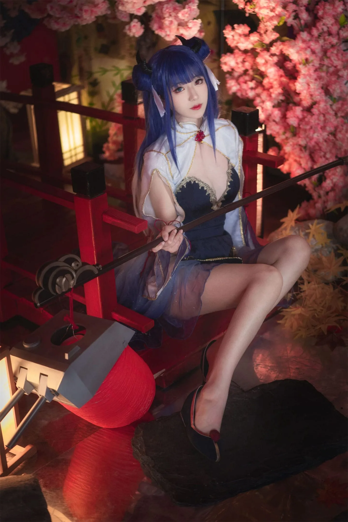 碧蓝航线 伊吹cosplay-绝对领域