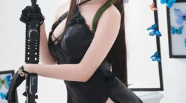 少女前线 M4A1cosplay-绝对领域