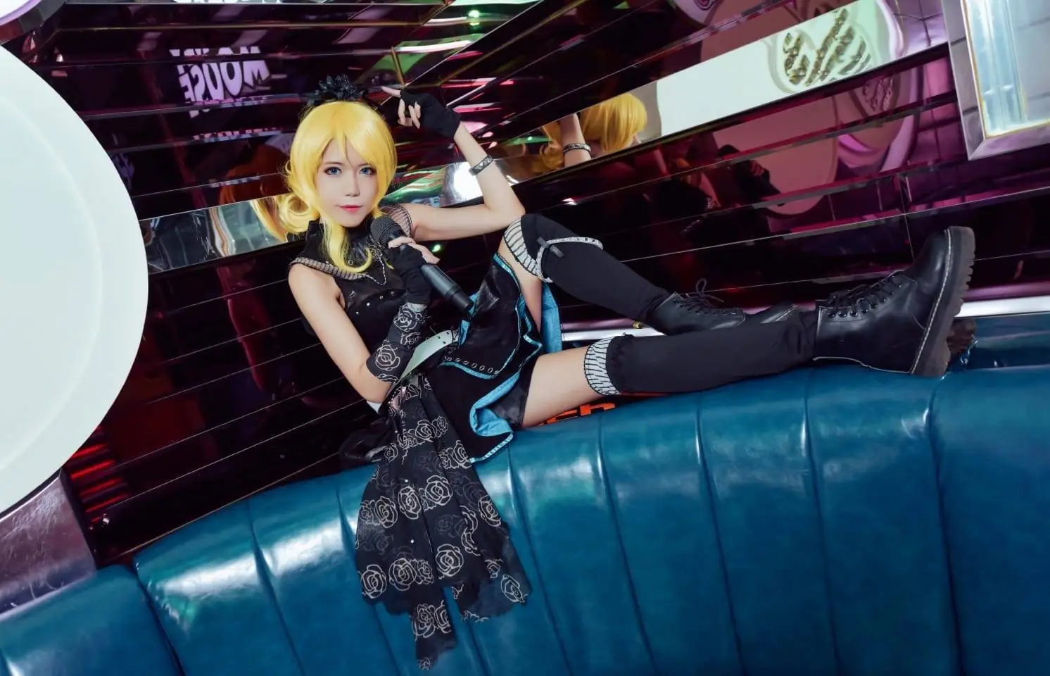 lovelive 绘里摇滚觉醒cosplay-绝对领域