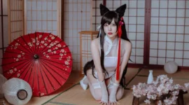 碧蓝航线 爱宕cosplay-绝对领域
