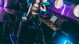 英雄联盟KDA 卡莎cosplay-绝对领域