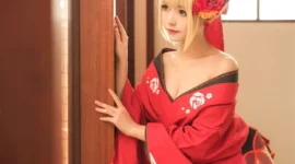 FGO 尼禄和服cosplay-绝对领域