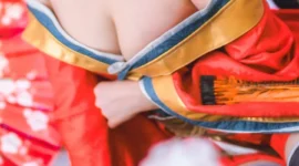 碧蓝航线 大凤和服cosplay-绝对领域