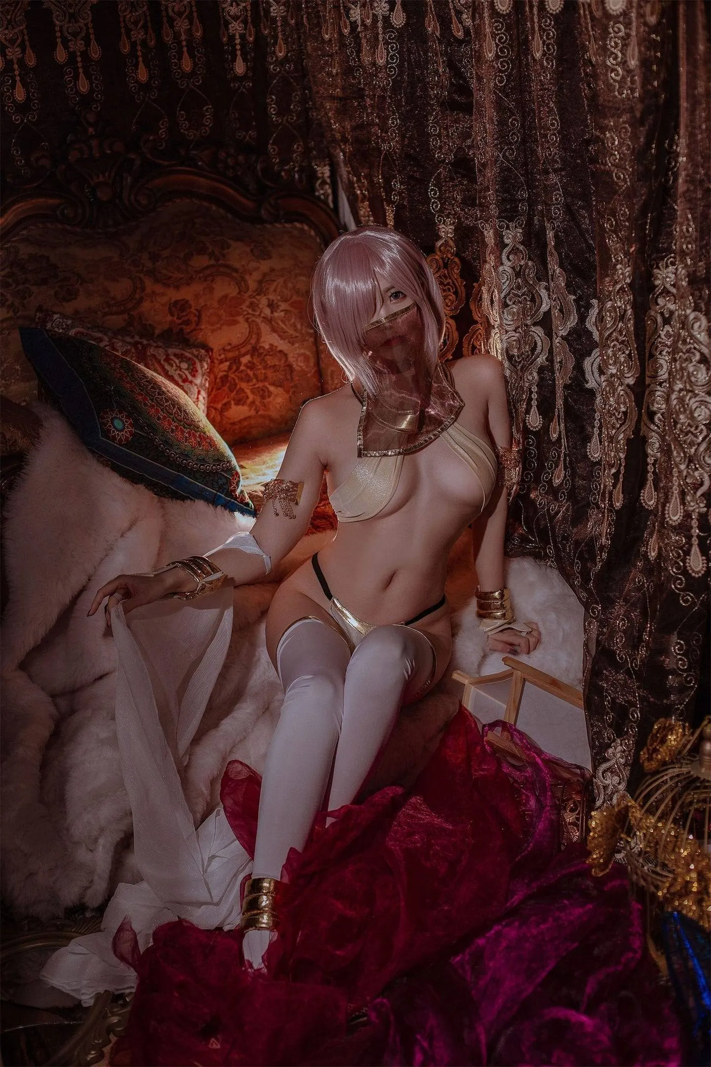 FGO 玛修舞娘cosplay-绝对领域