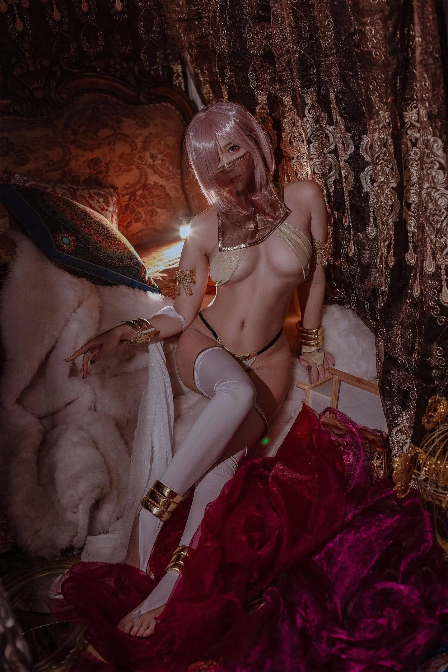 FGO 玛修舞娘cosplay-绝对领域