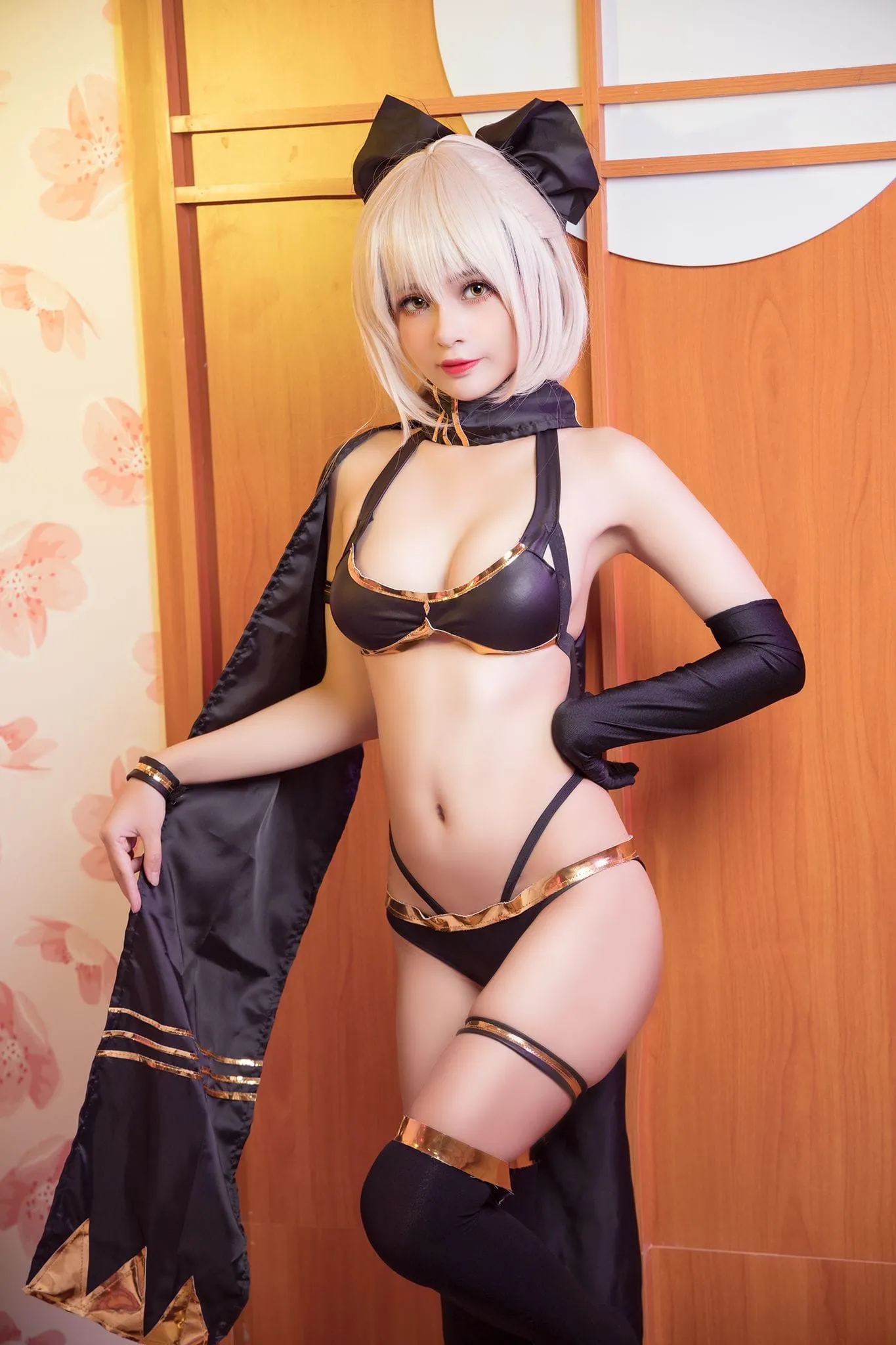 FGO 冲田总司cosplay-绝对领域