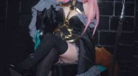FGO 玉藻前魔术师黑丝2cosplay-绝对领域