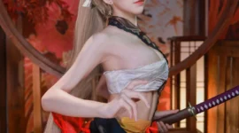 碧蓝航线 让巴尔春节皮肤cosplay-绝对领域