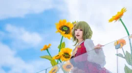 《东方Project》风见幽香cosplay-绝对领域