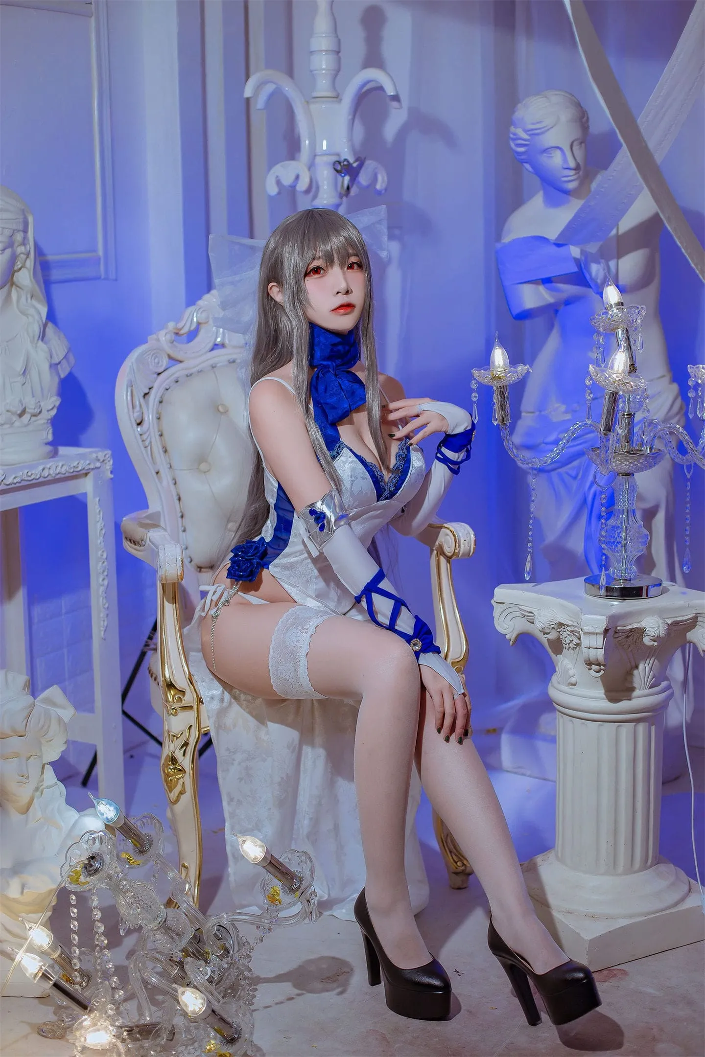 碧蓝航线 路易九世cosplay-绝对领域