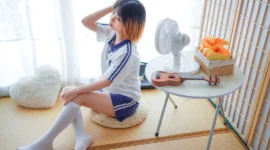 少女写真，日系国中生-绝对领域