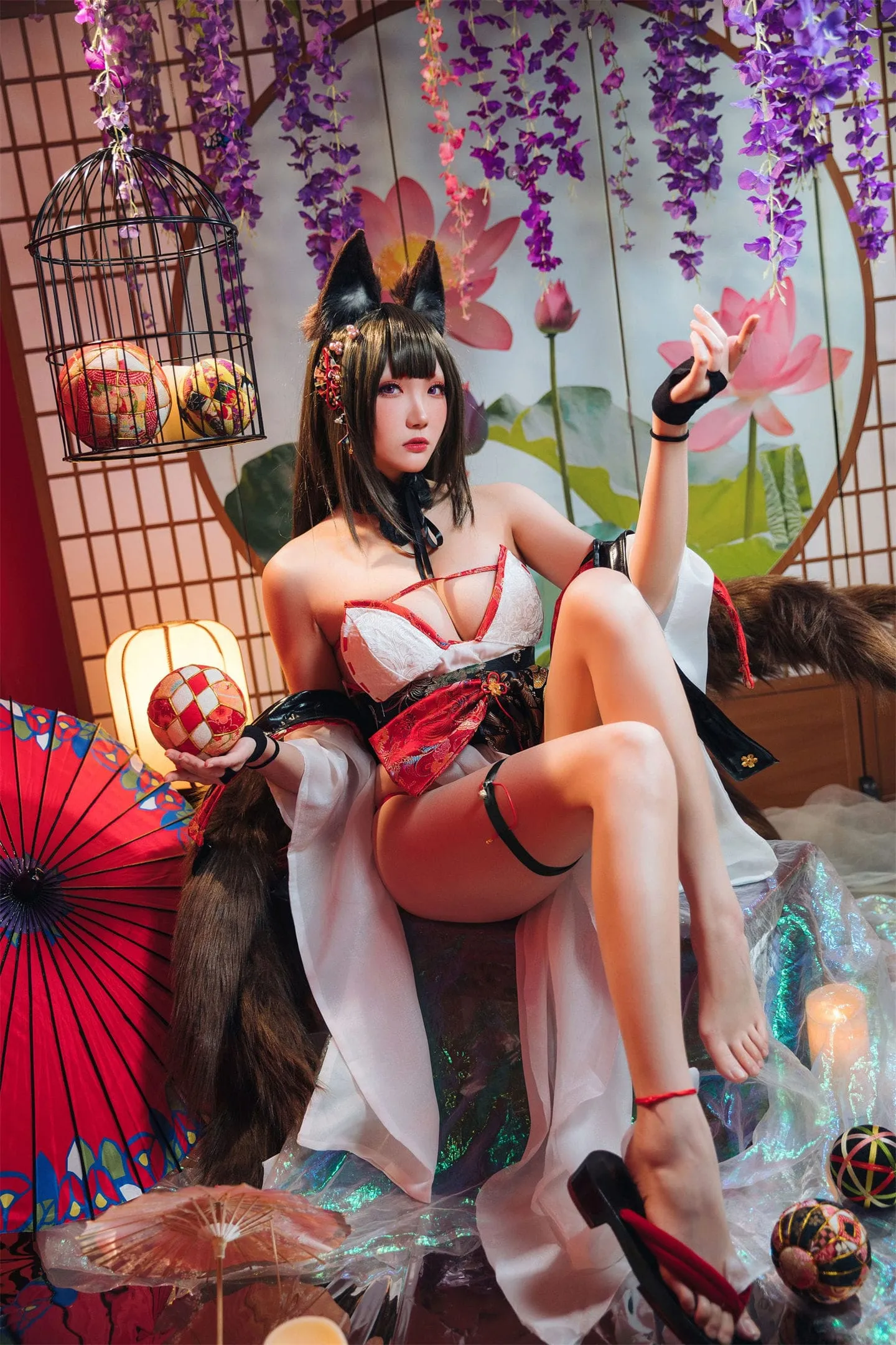 碧蓝航线 天城和服cosplay-绝对领域