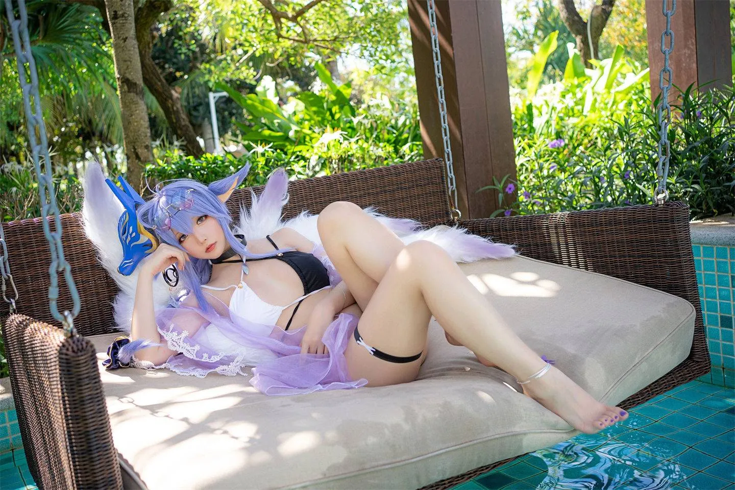 碧蓝航线 土佐cosplay-绝对领域