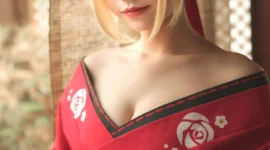 FGO 尼禄和服cosplay-绝对领域