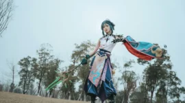 《原神》魈cosplay-绝对领域