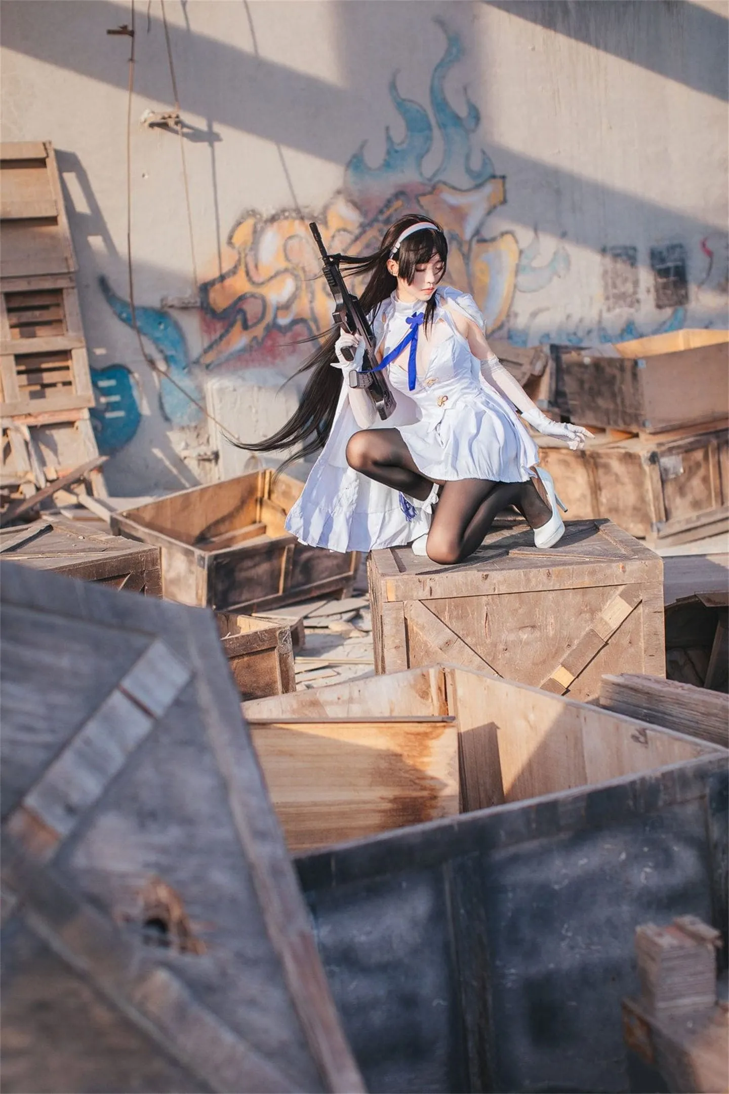 少女前线 95式cosplay-绝对领域