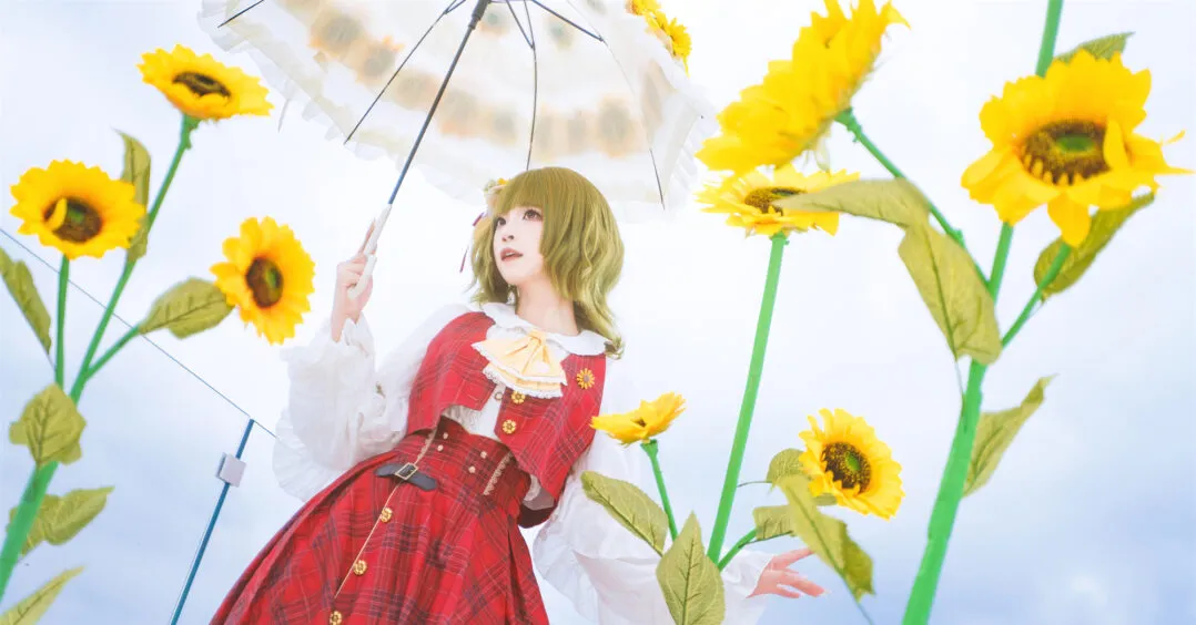《东方Project》风见幽香cosplay-绝对领域
