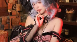《东方Project》蕾米莉亚·斯卡蕾特cosplay-绝对领域