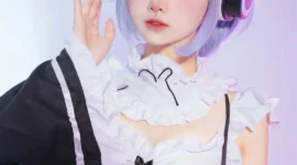 《Re：从零开始的异世界生活》妖舞蕾姆耳机cosplay-绝对领域