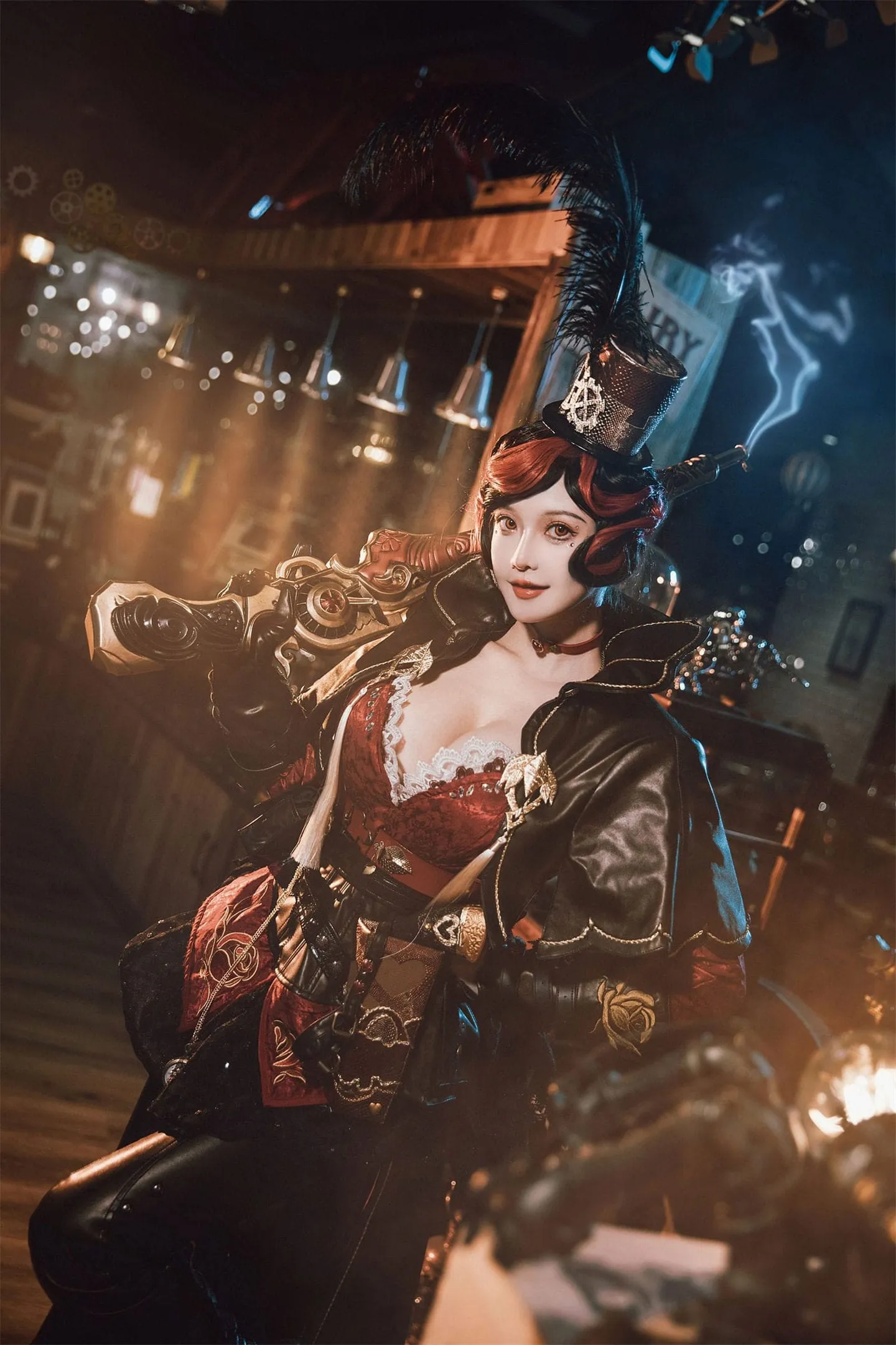 天谕 炎天cosplay-绝对领域