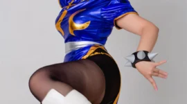 街头霸王 春丽性感cosplay-绝对领域